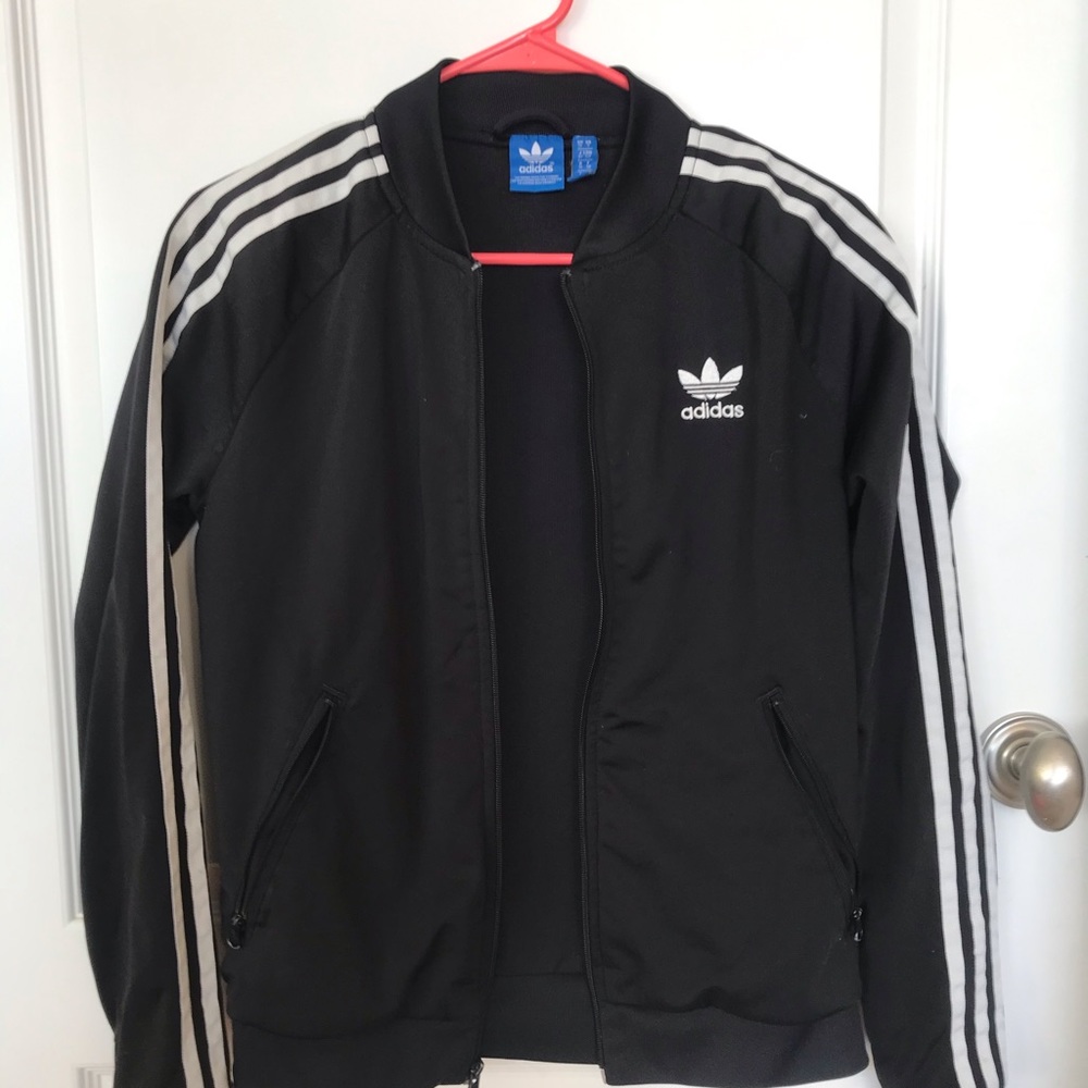 Adidas track jacket w/ LOGO